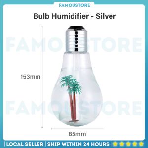Famoustore Bulb Air Humidifier LED Night Light 加濕器