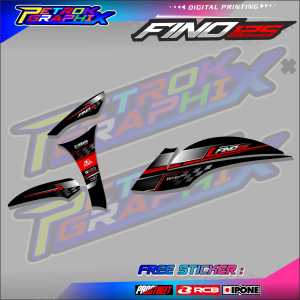 STRIPING VARIASI YAMAHA FINO 125  / STICKER LIST VARIASI MOTOR FINO