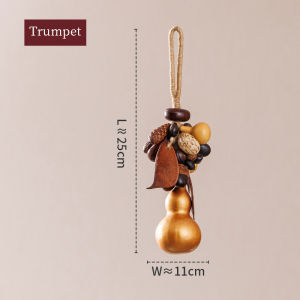 แฮนด์เมดเชือกป่านผลไม้สตริงผลไม้ป่านสตริง Linden จี้โรงแรมร้านอาหารบาร์อินน์ร้านอาหารผนังน้ำเต้าตกแต่งผนังแขวนภาพวาดตกแต่ง