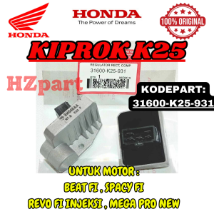 KIPROK KODE-31600-K25-931 REGULATOR BEAT-SCOOPY FI CBS ESP OLD LAMA KUALITAS ASLI 100% ORIGINAL AHM.