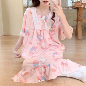 🫰🏻 Sweetie Store 🫰🏻 [ READY STOCK ] Women Pyjamas  Plus Size  Free Size Nightdress With 10 Design