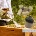 Bee Smoker Pellets - 108 PCS, Beekeeping Tools,Natural Smoker Pellets, Bee Hive Smoker Pellets, Beekeeping Supplies, Soft Smoke, Pleasant Smell, Suitable for Beekeeping(108 Packs). 