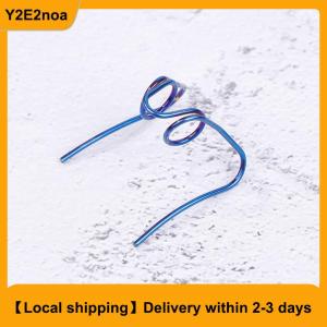 【Local shipping】 2 PCS Single Hole Universal Spring Motorcycle Scooter Disc Brake Caliper Spring Brake Pad Automatic Separator Shrapnel