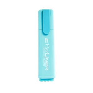 FlexOffice Pastel Highlighter 5.0mm - 1/3pcs - 5 colors - Chisel nib/No Bleed Ink/Smooth FO-HL009