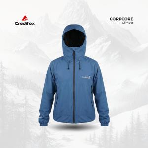 CREDIFOX Jaket Gunung Gorpcore Seri CLIMBER Bahan Taslan JN Premium
