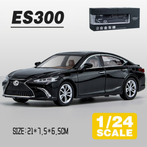 LEO 1:24 Lexus ES300 Metal Diecast Alloy Toy Car Model Trucks For Kids Toys Vehicles Hobbies Collecti