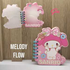 BINDER BOOK MELODY | BUKU NOTES KECIL | BUKU CATATAN MEMO | BINDER BOOK | BINDER BOOK CAPYBARA | BINDER BOOK LABUBU | BINDER BOOK SANRIO | KUROMI | MELODY | CINAMORROL | POMPOMPURIN