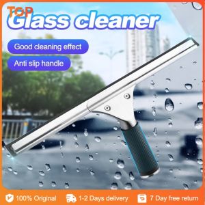 Stainless Steel Window Glass Cleaner Wiper Water Scraper Squeegee for Home Car Windshield Cleaning