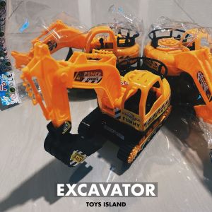 ( BISA COD ) Mainan Anak Truk Mobil Excavator Traktor Beko Konstruksi Kobelco