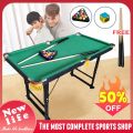 【Fast delivery】COD Billiard Table Set 120*77.5*61CM Mini billiard Table for Kids wooden with tall feet pool table set taco billiards Children's Pool table home 69 snooker mini pool table. 
