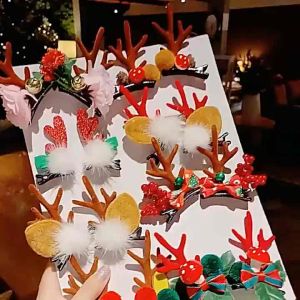 Kẹp tóc Noel mừng Giáng Sinh siêu kute (SIÊU HOT) mẫu xinh giá rẻ phong cách Hàn [RẺ SẬP SÀN LAZADA]