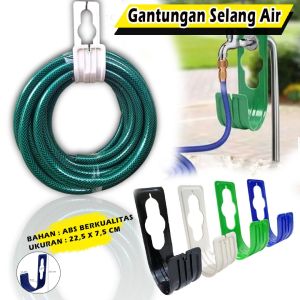 Gantungan Selang Air Gulungan Selang Taman - Alat Gantungan Gulungan Selang Air - Holder Selang Air