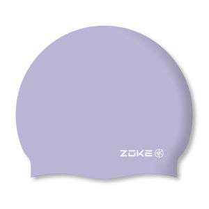 Zoke Silicone Swimming Cap Waterproof Professional Training Pure High Elastic Swim Hat For Men Women Adolescent