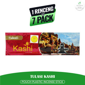 Dupa India Aromaterapi Pouch Plastic - Tulasi Kashi 35 Sticks