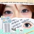 MILAI Bulu Mata C35 Anime Lash Bulumata Hitam Pekat Batang Tipis. 