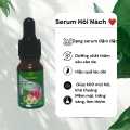 Serum hôi nách Thảo Mộc Xanh 10ml giúp khử mùi hôi, khô thoáng, mềm mại, trắng sáng và làm thơm. 