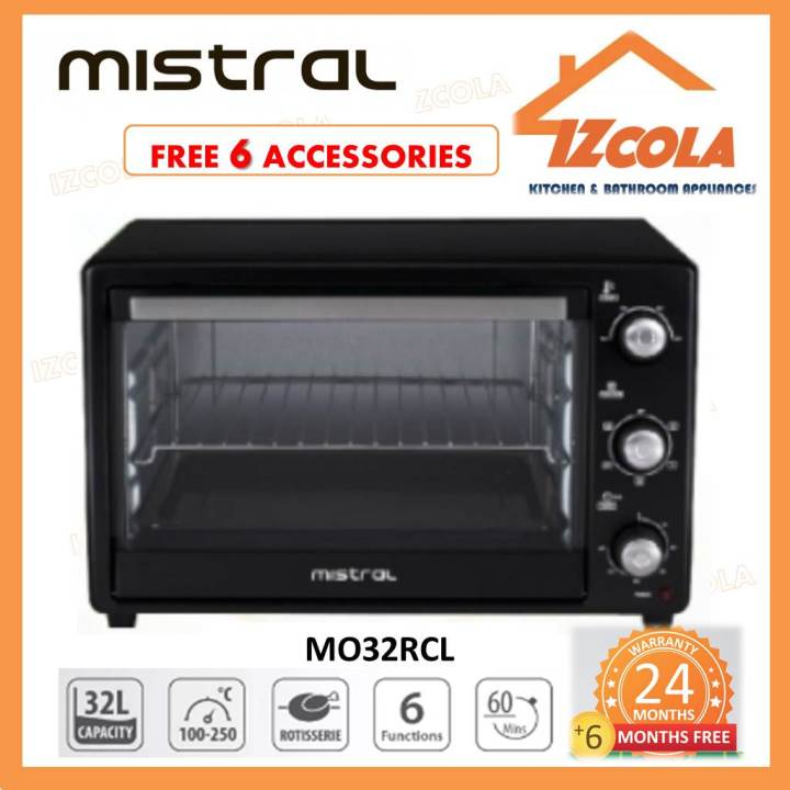 Mistral Electric Oven MO32RCL (32L) Lazada