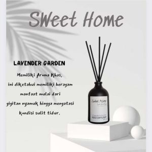 MM SBY SWEET HOME Reed Diffuser Pengharum Ruangan 100ML Aromatic Aromaterapi Aroma Pewangi Luxury Aromatherapy Refill Aesthetic Lavender Vanilla Bunga Hampers Souvenir Fragrance Oil Essensial Christmas Natal Stick Rotan Lebaran Ramadan Parfume