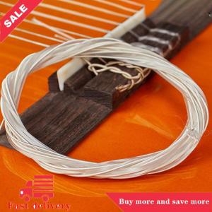 [COD] 6pcs Guitar Strings Nylon Silver Strings Set for Classical Classic Guitar