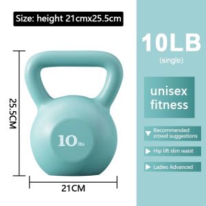 Kettlebell Fitness Home Exercise Equipment plastic soft leather kettlebell kettlebell dumbbell