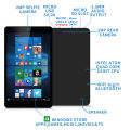 ONESYNC 8 inch Windows Tablet RAM 4GB ROM 128GB IPS Touchscreen Intel Quad Core Processor Mini Pocket Touchscreens Laptop. 