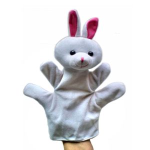 SWEET Plush Toy Hand Puppets For Animal 24 Types Cartoon Animal Animals Hand Finger Puppet Plaything Toys Cloth Adorable Hand Puppets Teaching