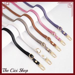 [The Cici Shop] สายคล้องกระเป๋าหนังอเนกประสงค์สำหรับใส่โทรศัพท์ทุกเคสสายคล้องคอปรับได้สายห้อยยาว