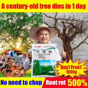 A century-old tree dies in 1 day racun pokok paling kuat 1000g No need to chop racun pokok kayu besar Root rot 500% tree killer murah Racun rumput paling kuat cepat mati Racun rumput sambau racun rumput mati akar weed killer grass killer 环嗪酮除草剂 大树毒