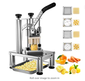 เครื่องหั่นมันฝรั่ง แบบแท่ง​ DIY Multifunctional เครื่องหั่นเต๋ามือโยกQTJ-J0O2XF 💥มีพร้อมส่ง