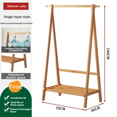 【SG Seller】 LABCOSI Freestanding Clothes Rack - Multi-functional Garment Organizer for Bedroom Hotel & Home Use