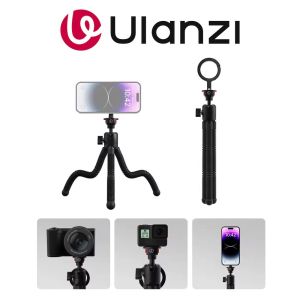 Ulanzi MT30 Flexible Tripod Magnetic Phone Holder Gorilla Octopus Stick for Smartphone Camera
