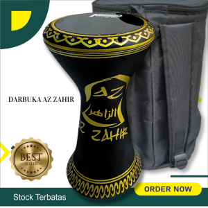 Darbuka Hadroh asli ukuran 8 Inch