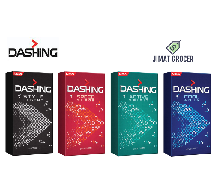 Dashing Minyak Wangi Eau de Toilette (EDT) 100ml