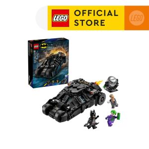 LEGO SUPERHEROES 76303 Đồ Chơi Lắp Ráp Batman Tumbler Đấu Với Two-Fac Và Joker (429 chi tiết)