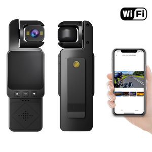 EKLEVA Hd Action Camera 180 Rotatable Vlog Wifi Mini Sports Anti Shake Built-in Fill Light One Click Recording Pocket Camera