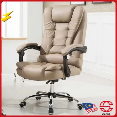 Cassa EXECUPU Pu Leather Office Chairs Executive High (Without Foot Rest/With Foot Rest)