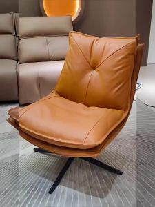 Sofa Chair Light Luxury Lounge Chair Rotating Single Chair Lazy Sofa Balcony Chair Lounge Chair Leisure Chair