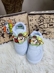 รองเท้านักเรียน Ben10 รองเท้าเด็กผู้ชาย รองเท้าผ้าใบ รองเท้าอนุบาล ADDA ผ้าใบเด็กชาย ไซต์25-35(พร้อมส่ง)