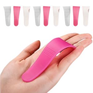 Professional Spa Grade Cream Spatula Curveds Edge For Precise Product Application Friendly PP Material Beauty Tool
