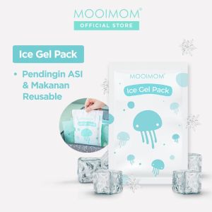 ECER 1 PCS - MOOIMOM Ice Gel Pack 300 gr/ perlengkapan ibu menyusui / PENDINGIN TAS ASI / pendingin cooler bag / mempertahankan suhu asi dan susu