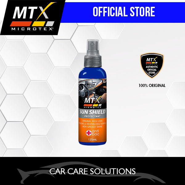 Microtex SunShield 125ml w/Antibac (Protectant, Anti-Bacterial Car ...