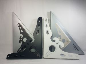 Giá Đỡ eke sắt Hoa Văn sơn Tĩnh Điện nguyên khối 2 tấc 3 tấc (trắng/đen)