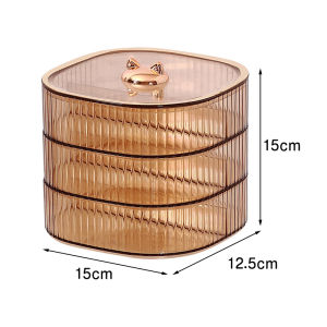 Mainland Toples Acrylic Makanan Kotak Kontainer Makanan Tempat Penyimpanan Makanan Ringan Biskuit Permen Coklat Buah Serbaguna Toples Kue Kering Lebaran HSB659