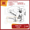Handel Rem GL PRO Kanan Hitam (PSP) Handle Hendel Brake Tuas Tarikan Rem Depan Bagian Kanan Honda. 