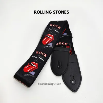 STRAP GITAR AKUSTIK LISTRIK BASS KLASIK TALI GITAR PREMIUM GUITAR STRAP