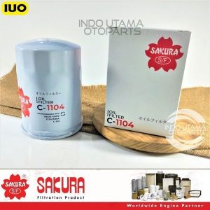 Filter Oli Dyna 14B Rino PS115 Saurus 115ET Saringan Oli Sakura C-1104