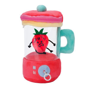 ตุ๊กตาเครื่องคั้นน้ำผลไม้จางทานากะ ตุ๊กตาผ้ากำมะหยี่หมุนได้น่ารักและสนุกสนานพร้อมเชือกสำหรับดึงเป็นของขวัญวันเกิดที่สร้างสรรค์จี้ตุ๊กตาแสนสนุก