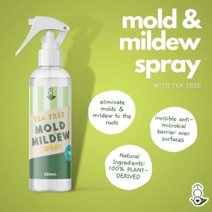 Buy 1 Take 1 Tea Tree Mold & Mildew Spray 250mL Scrub Free Formula Bathroom Kitchen Natural