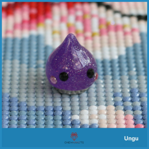 Magnet diamond painting penindih kanvas bentuk model bawang - magnet kulkas TDP009