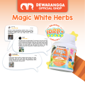 Dewarangga Vitamin Kucing MAGIC WHITE HERBS untuk Mengatasi Infeksi Saluran Pernafasan dan Kesehatan Mata, Mengatasi Flu & Belekan pada Kucing. 